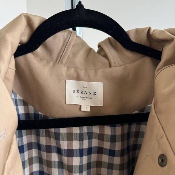 Sézane Trench Parka - Picture 4 of 4